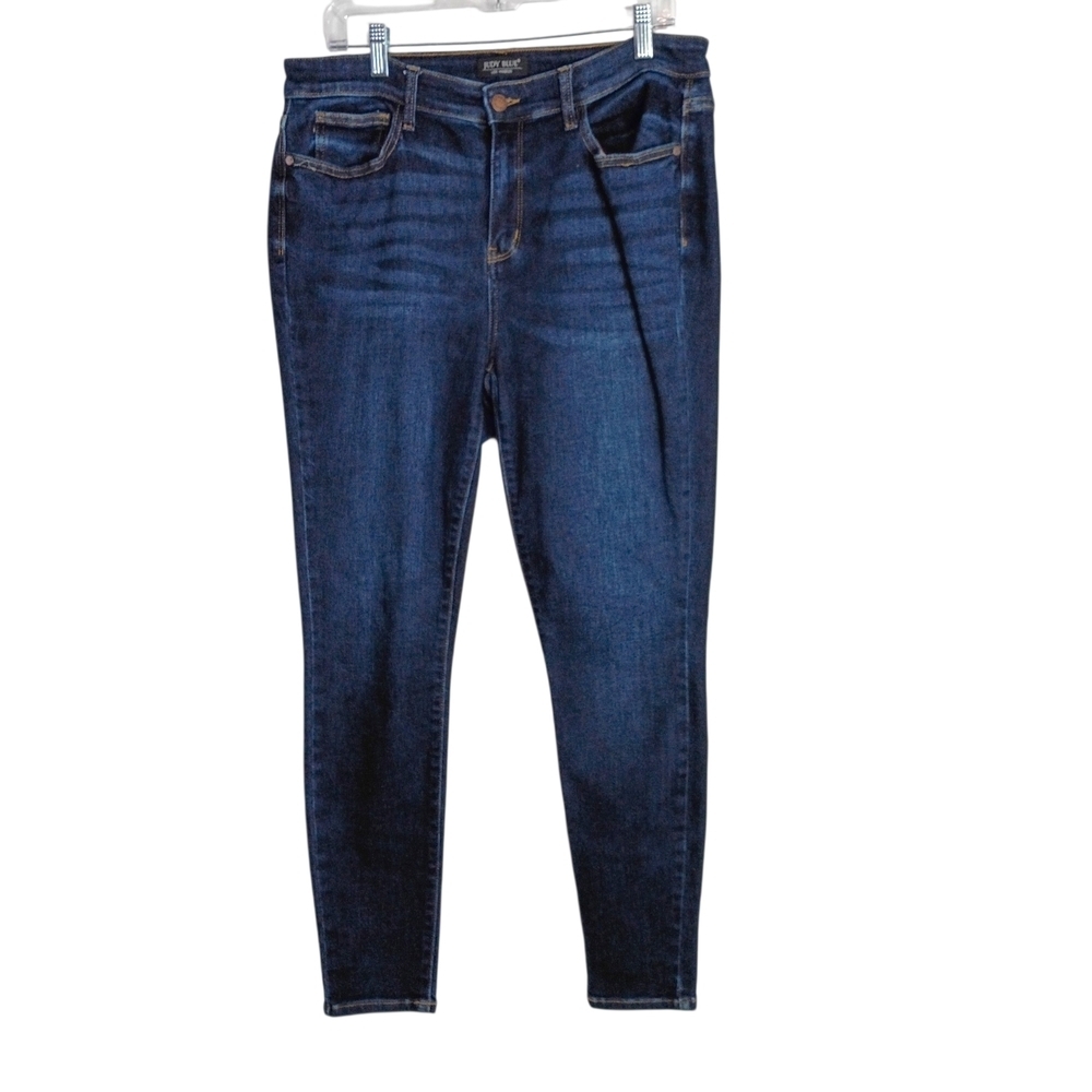 Judy Blue -Dark Blue High-Rise Skinny Jeans - Size 15 / 32